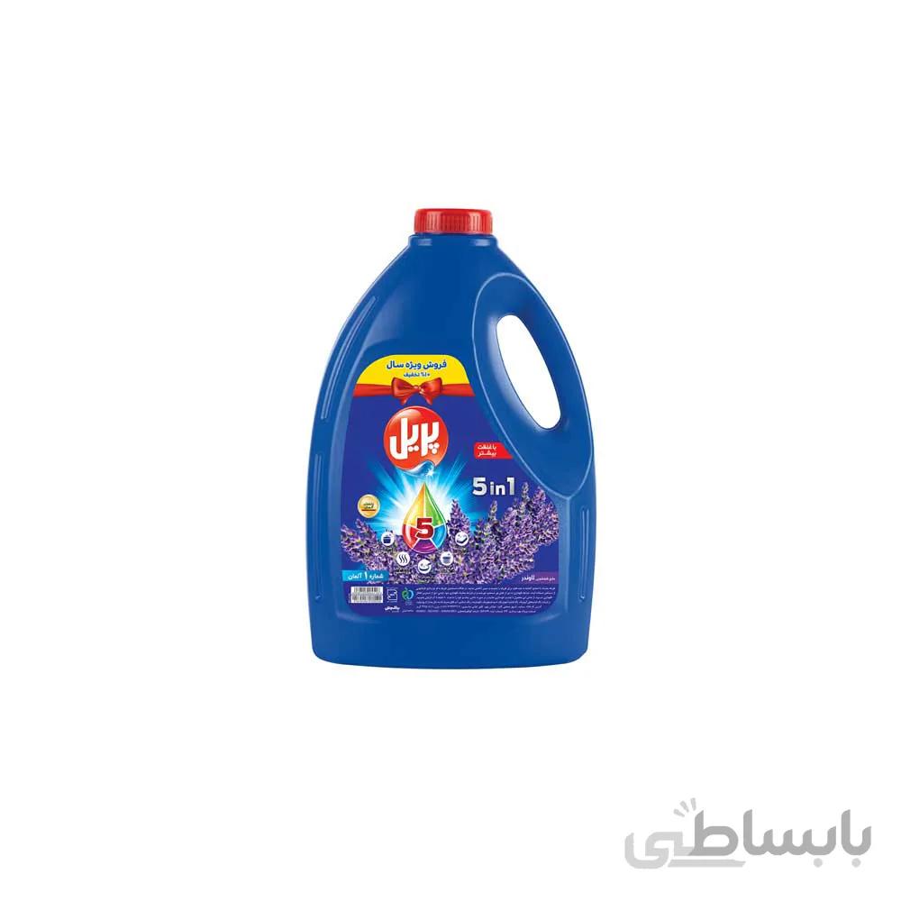 مایع ظرفشویی پریل مدل 5 در 1 با رایحه لیمو