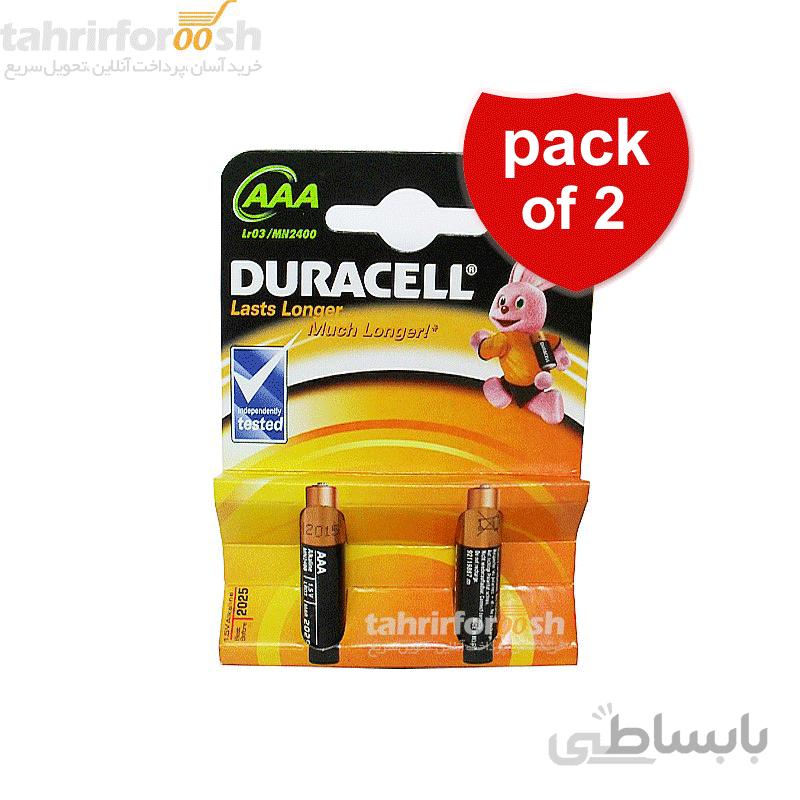 باتری نیم قلم دوراسل بسته 2 عددی
