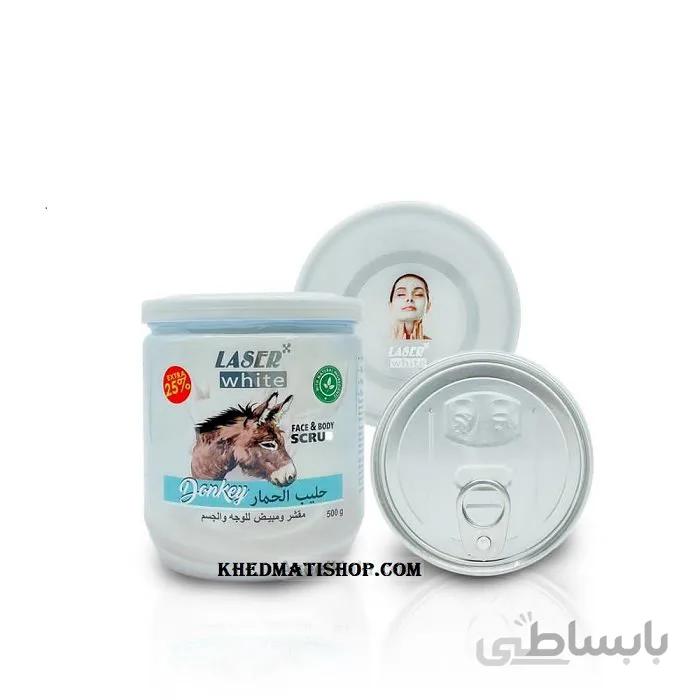 اسکراب شیر الاغ لیزر وایت Laser White