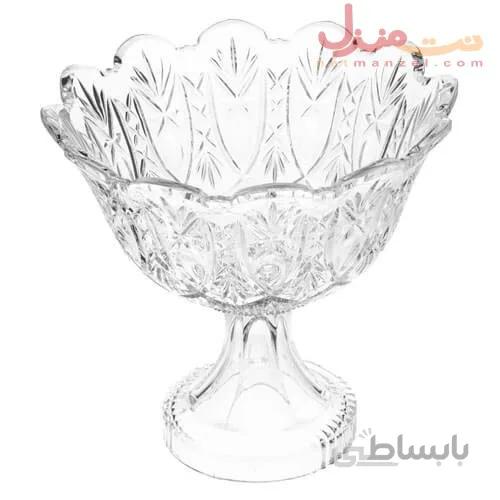 ظرف سرو پایه دار کریستال ساکورا سری کنزو