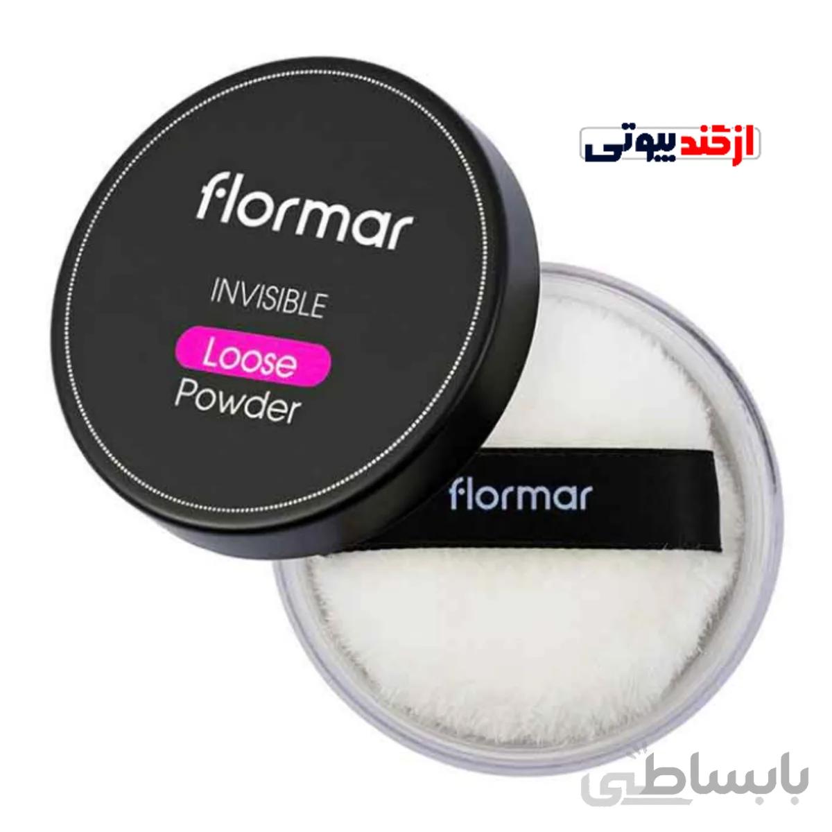 پودر بیک (فیکس) بی رنگ فلورمار 18 گرم