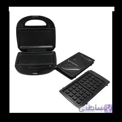 اسنک ساز وافل ساز گریل مدل 304