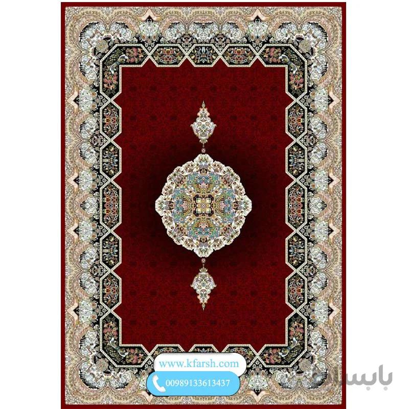 فرش ۵۰۰ شانه طرح هالیدی قرمز
