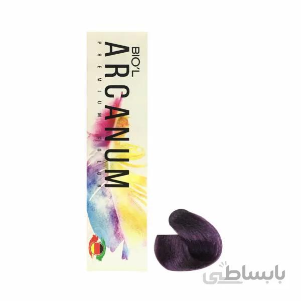 رنگ مو آرکانوم بادمجانی تیره شماره 5.22 v5