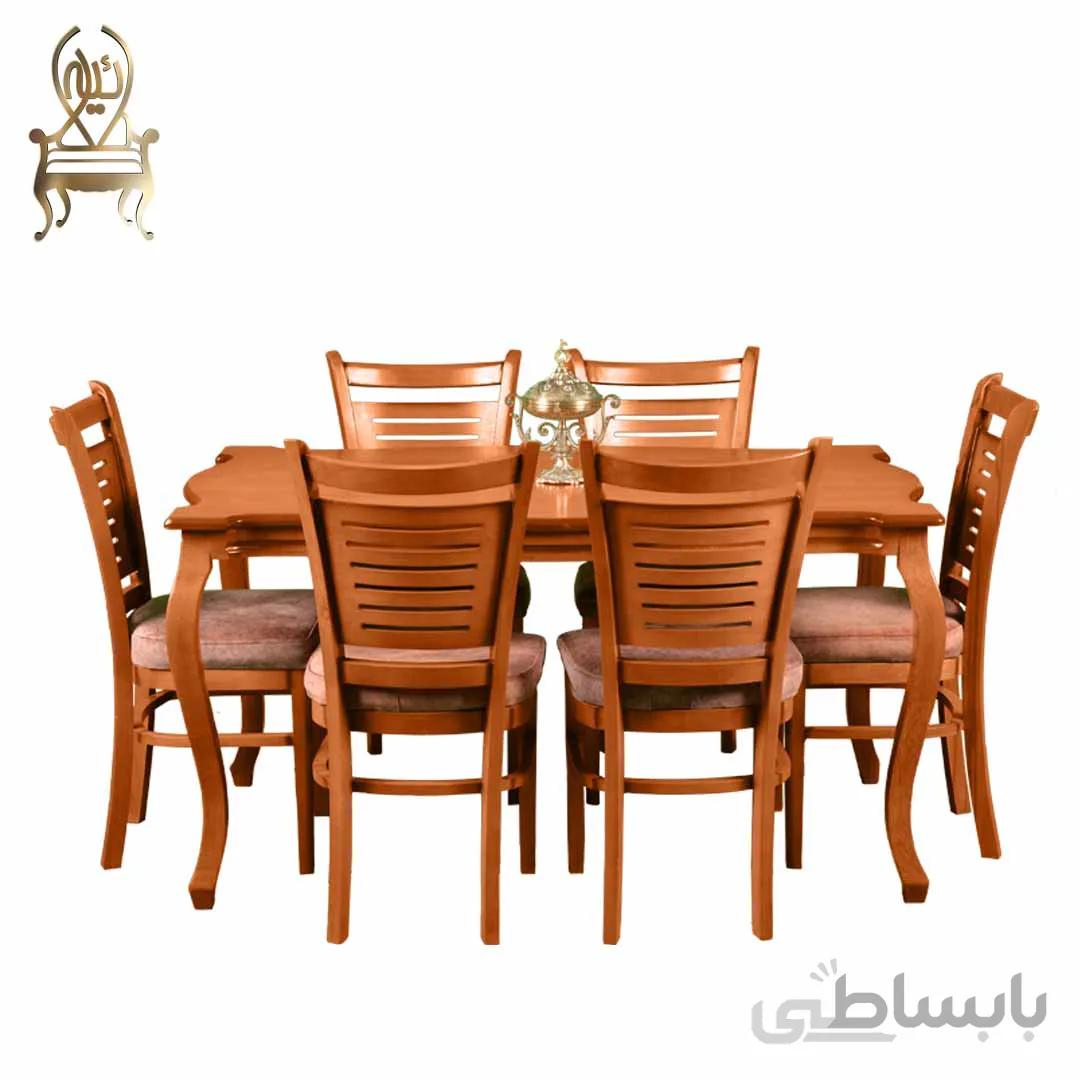 میز ناهار خوری شاپرک | صندلی چینی کد 30005