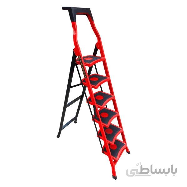 نردبان ۶ پله ماندگار مدل سما ا Mandegar Sama ladder 6 step