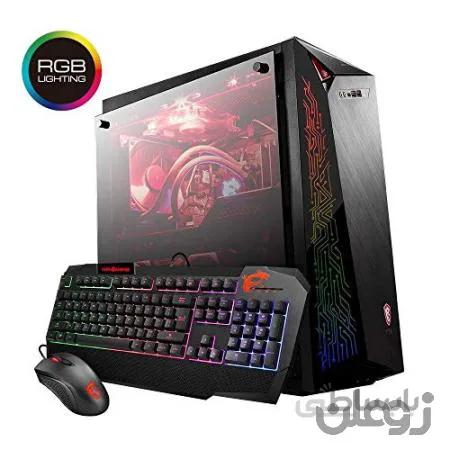 MSI Infinite X Plus 9SF-270US Enthusiast Desktop Gaming Nvidia GeForce RTX 2080 Ti Ventus 11G Intel Core i9-9900K 32 GB RAM 2TB NVMe SSD 2TB HDD Win 10 Pro VR آماده KB و Mouse