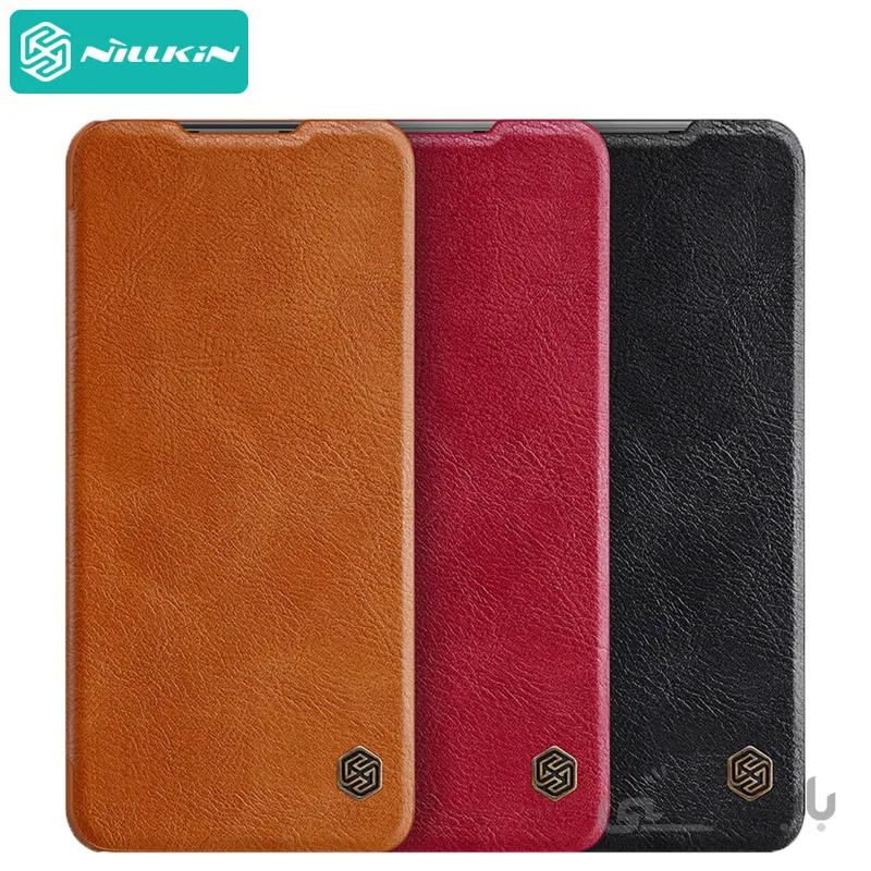 کیف چرمی نیلکین شیائومی Xiaomi Mi 11 Lite Nillkin Qin Leather Case