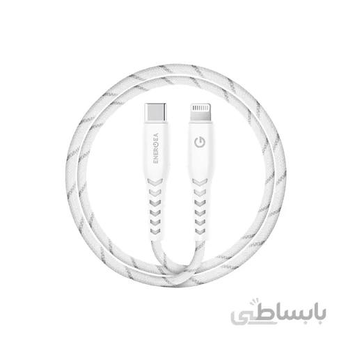 کابل USB-C به لایتنینگ انرژیا سری NYLOFLEX با استاندارد C94