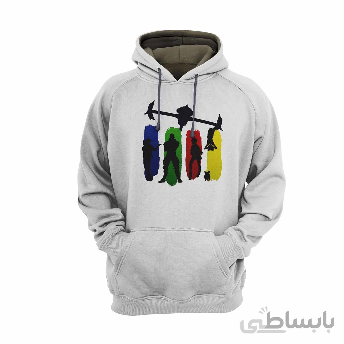 هودی سفید طرح انیمه کابوی بیباپ Cowboy Bebop کد KCT10460 کد 284916