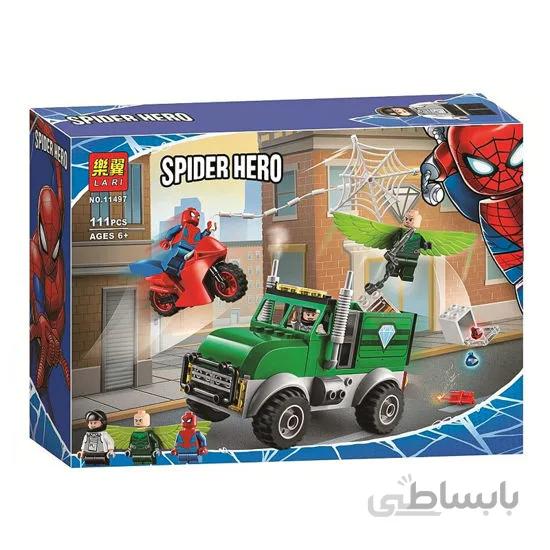 لگو ساختنی لاری مدل Spider Hero کد 11497