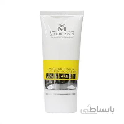 کرم ویتامین C روشن کننده و مرطوب کننده مدیلن ۳۰ میل