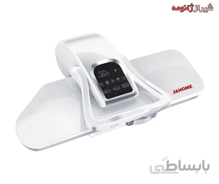 اتو پرس ژانومه-جانتک سخنگو 90 سانتی رنگ سفيد مدل SP350