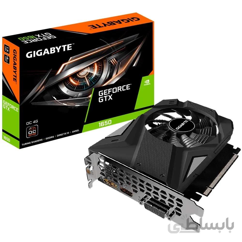 کارت گرافیک گیگابایت مدلGTX 1650 4GB OC D6 (128Bit) ا VGA GIGA