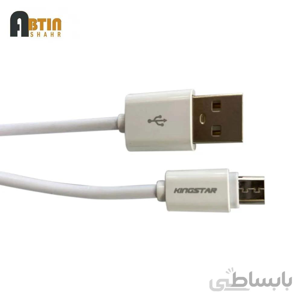 کابل فست USB به میکرو مدل KINGSTAR- K07A با گارانتی به طول ۱۲۰CM