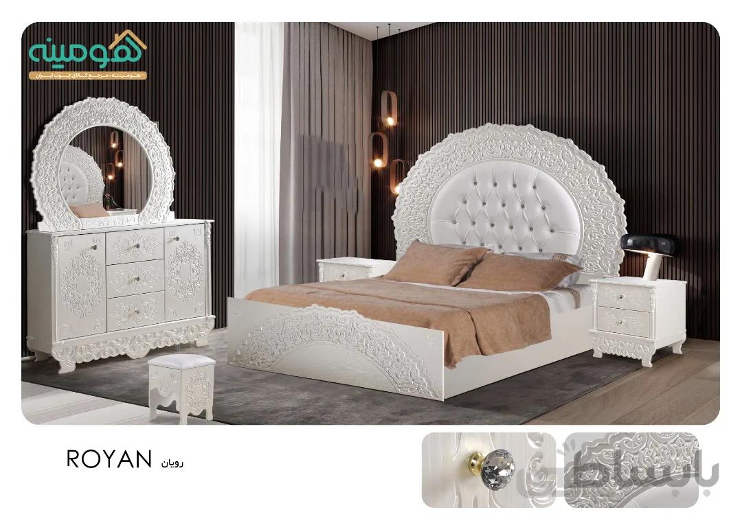 سرویس خواب دونفره مدل رویان