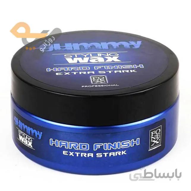 واکس موی گومی مدل Hard Finish حجم 150ml ا Gummy Styling Wax Hard Finish Extra Stark 150ml