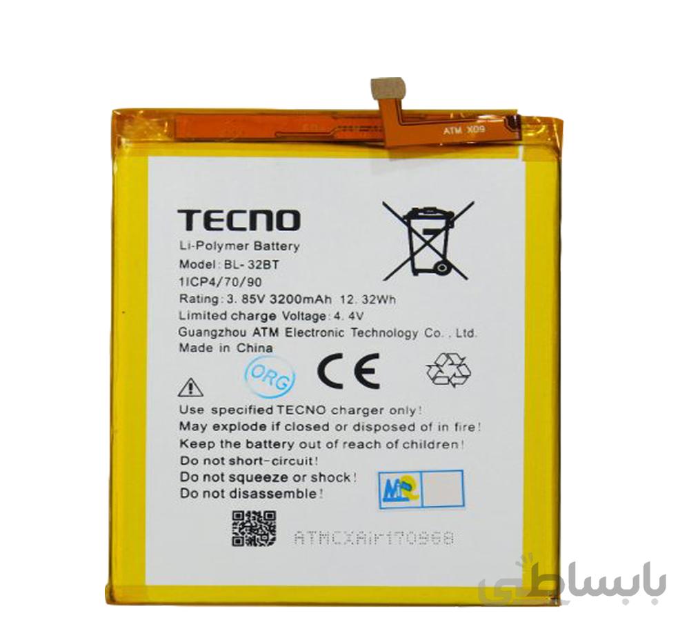 باتری تکنو Tecno Cx Air اورجینال