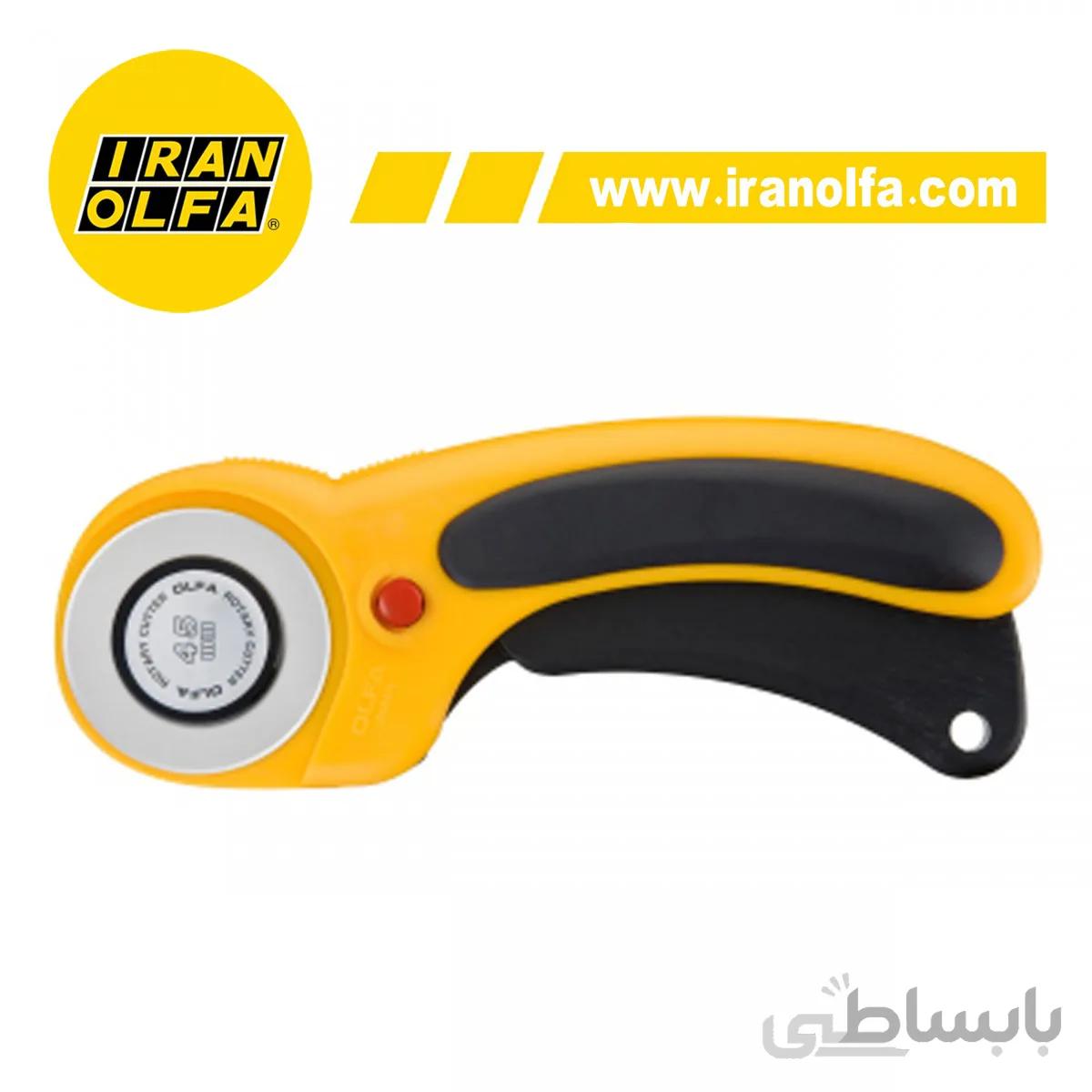 کاتر غلتکی فوق بزرگ الفا OLFA ژاپن مدل RTY 2/DX