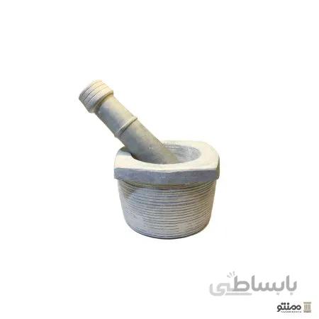 هاون سنگی سنتی طرح چهارگوش
Traditional stone mortar with a rectangular design