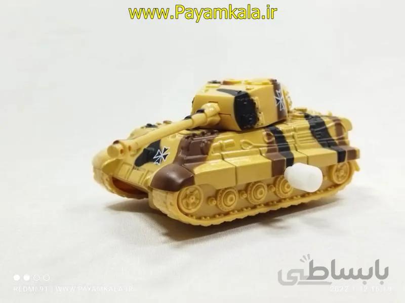 اسباب بازی تانک فلزی کوکی(MY66-A02) کرم