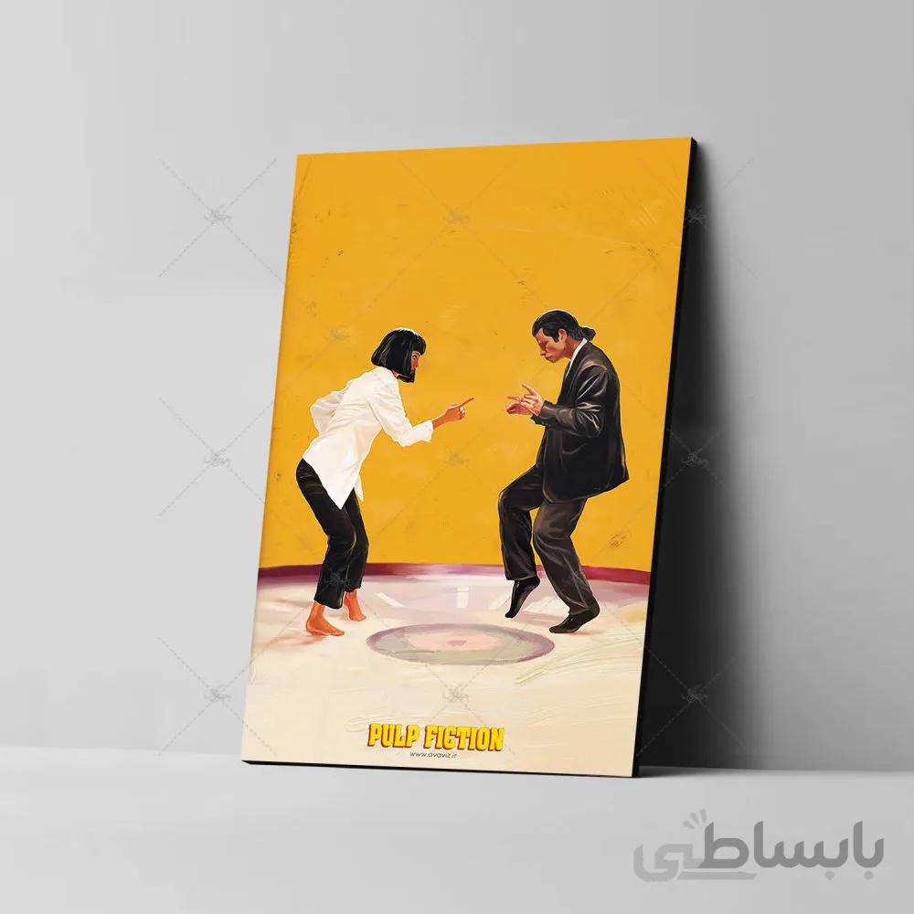 تابلو شاسی آواویز مدل فیلم پالپ فیکشن Pulp Fiction کد 4G621