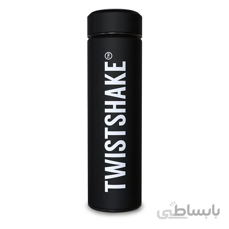 فلاسک سرد و گرم کودک تویست شیک مشکی Twistshake