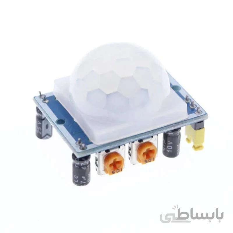 ماژول PIR سنسور تشخیص حرکت hc-sr501 ا Partineh.com