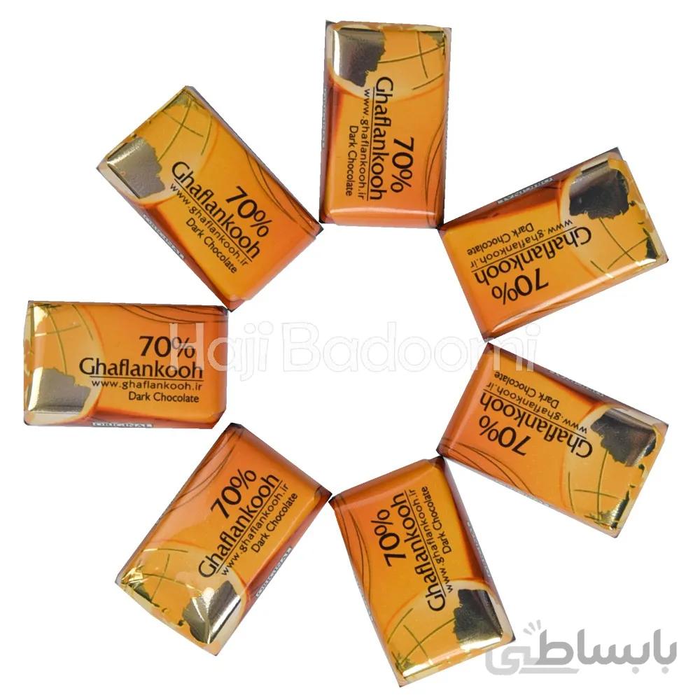 شکلات ناپولیتن تلخ 70 درصد قافلانکوه