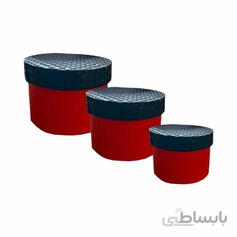جعبه کادوی چرمی مجموعه 3 عددی مدل STGB196