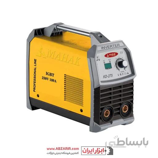 دستگاه جوش اینورتر ۱۸۰ آمپر محک واتر پروف KD-275 IGBT