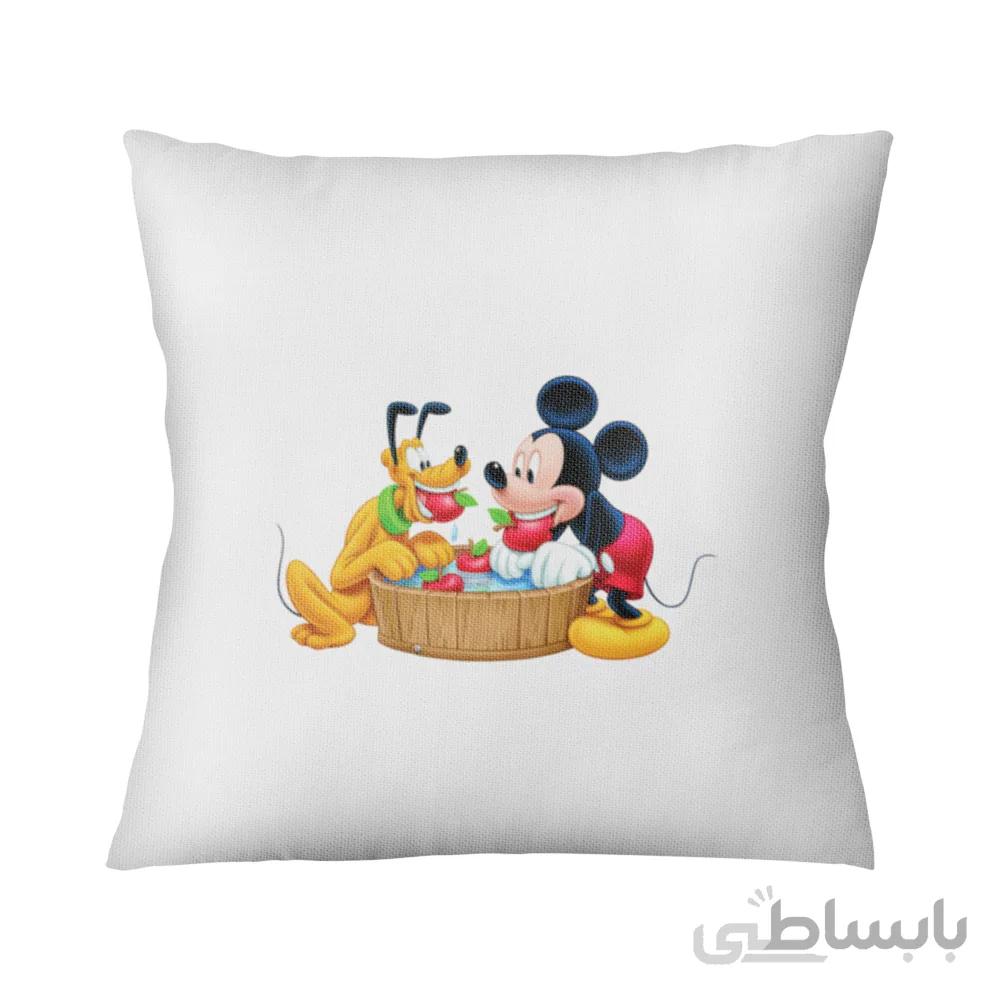 کوسن با طرح میکی موس و سگ پلوتو کد K147