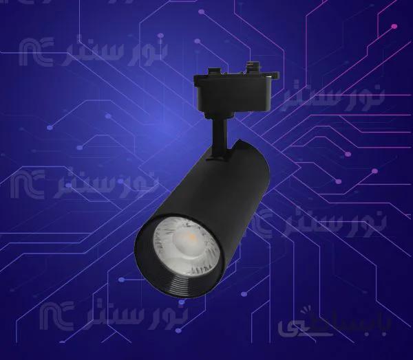 چراغ ریلی 30 وات بدنه مشکی رونیا