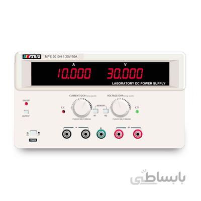 منبع تغذیه متغیر 100 ولت 3 آمپر برند ماتریکس MPS-10003 H-1