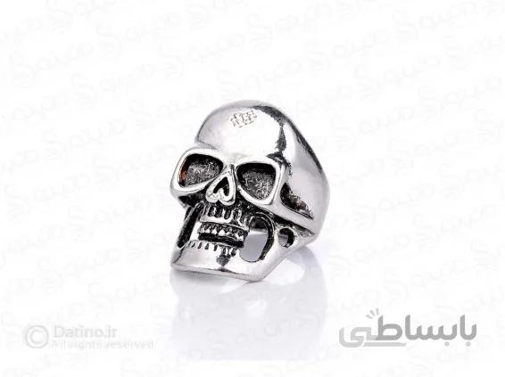 انگشتر مردانه جمجمه مصری 13773