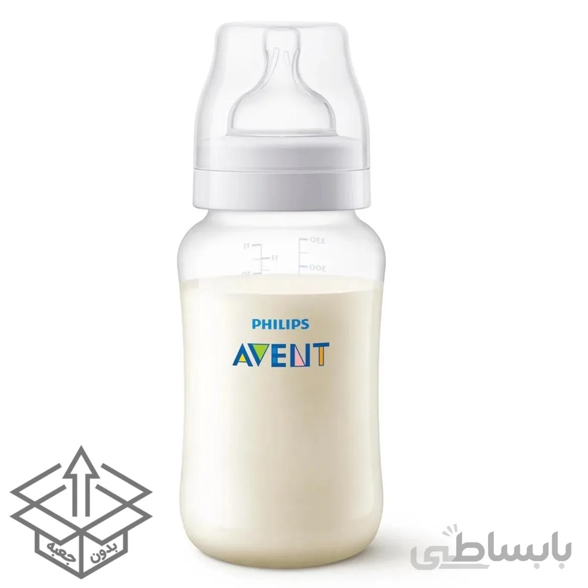 شیشه شیر آنتی کولیک ۳۳۰ میلی‌لیتر بدون جعبه فیلیپس اونت