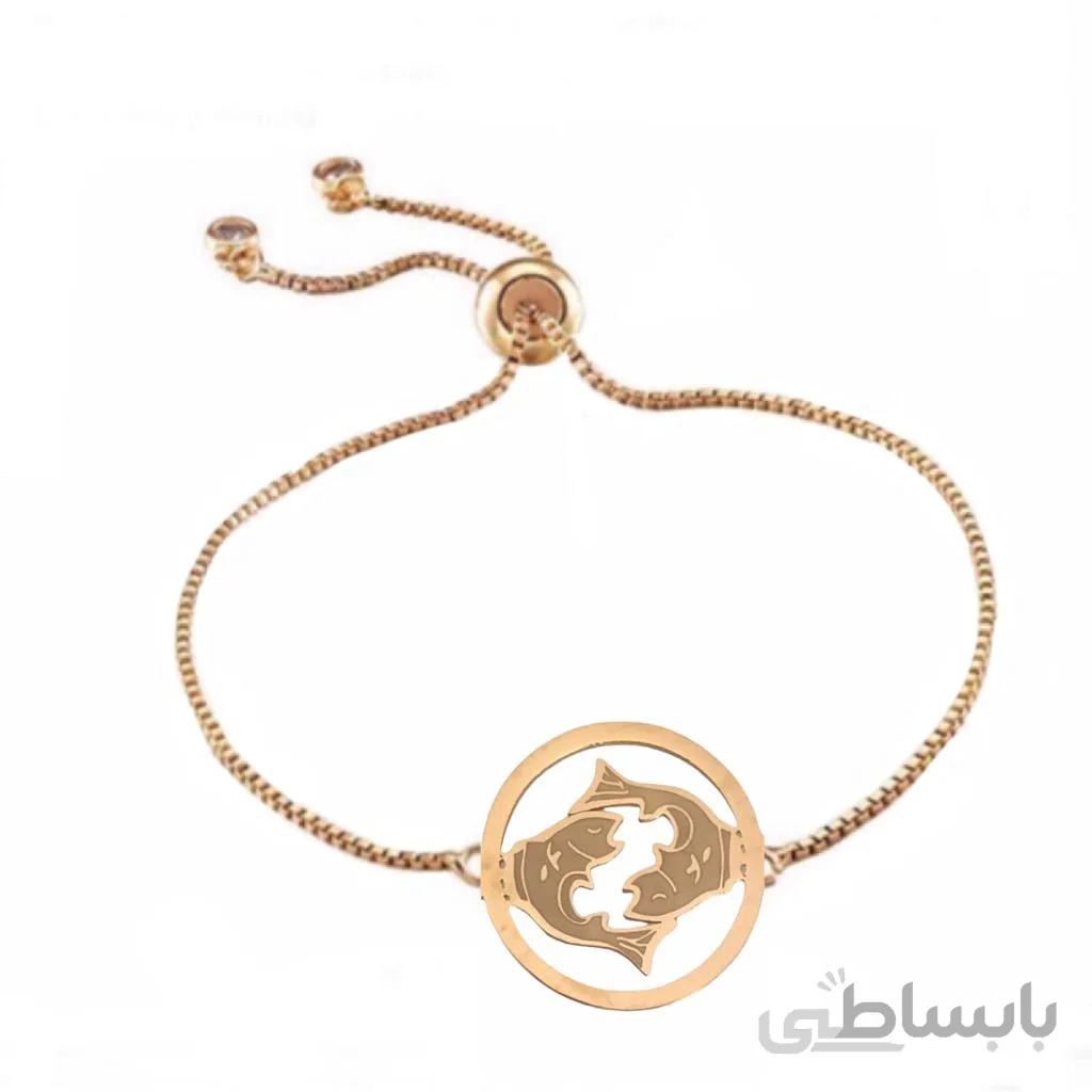 دستبند مدل ماه تولد اسفند