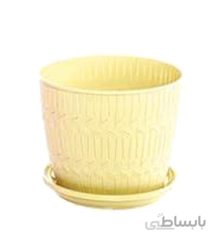 گلدان بامبو گرد شماره ۲ لیمون Limon