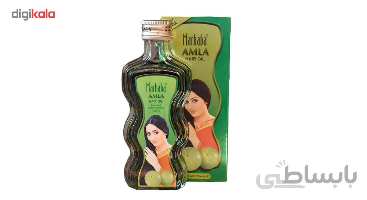 روغن تقویت موی سر املا مرحبا کد HJ04003 حجم 100 میلی لیتر