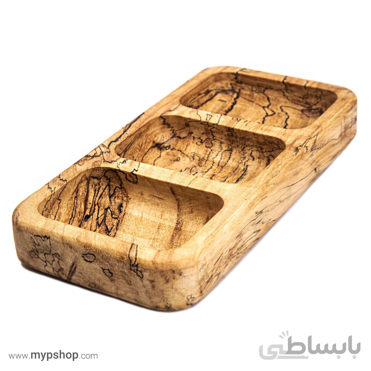 اردوخوری سه تکه چوبی کدA1 (چوب ممرز)