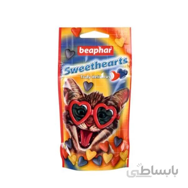 تشویقی گربه سویت هارت بیفار – Beaphar Sweethearts
