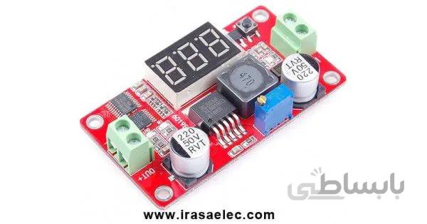 ماژول افزاینده ولتاژ XL6019 5A همراه با نمایشگر