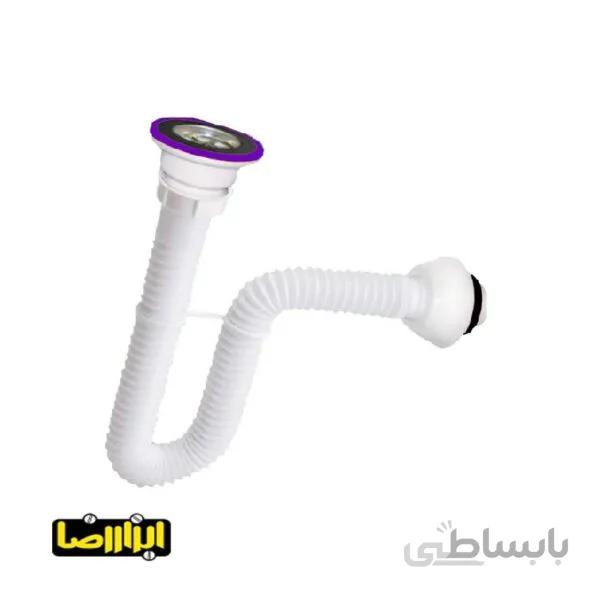 سیفون فلکسی کامل 70 سانت تک پلاست