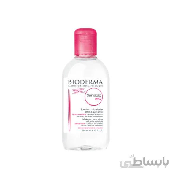 محلول پاک کننده آرایش بایودرما Sensible H2O حجم 250 میل ا BIODERMA کد 433275