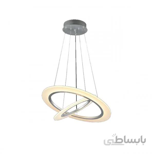 لوسترسقفی مدرن رینگی ماد 2 طبقه 30 در 50