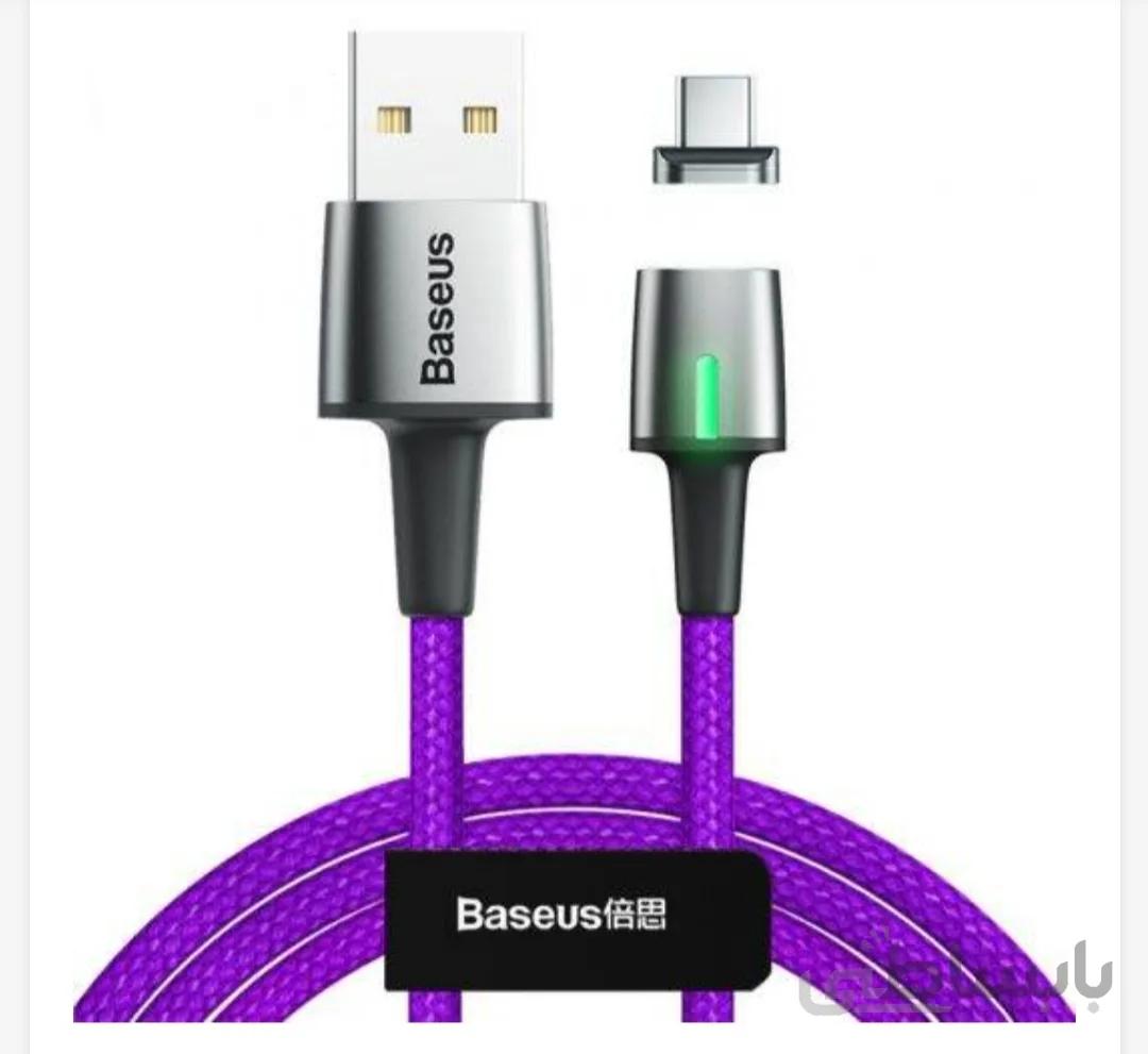 کابل مگنتی Baseus CATXC-B 2A Type-C 2m