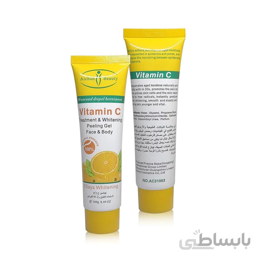 ژل لایه بردار صورت و بدن AICHUN BEAUTY