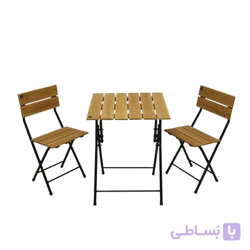 میز و صندلی تاشو سفری دسیچو مدل ترموود کد 2025 مجموعه 3 عددی — تصویر 1