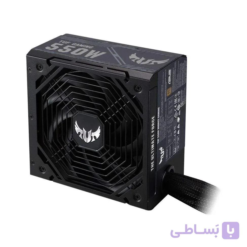 منبع تغذیه کامپیوتر ایسوس مدل 550 وات TUF GAMING 550B