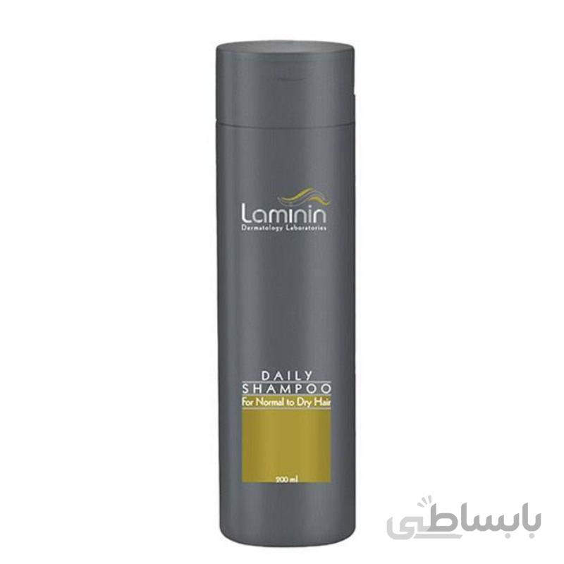شامپو روزانه لامینین مناسب موهای معمولی تا خشک حجم 200 میلی لیتر ا DAILY SHAMPOO FOR NORMAL TO DRY HAIR LAMININ